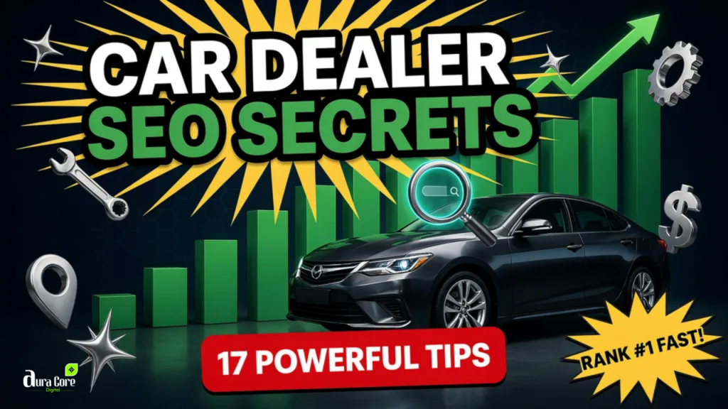 Car Dealer SEO: 17 Powerful Secrets That Skyrocket Rankings