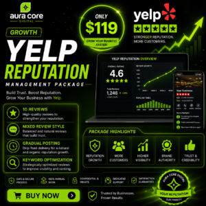 Yelp Reputation Management Services