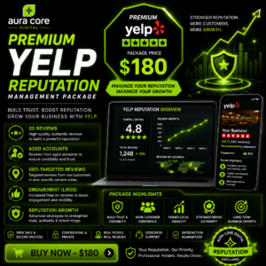 Premium Yelp Reputation Management