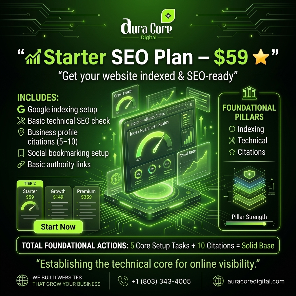 Starter SEO Package – 165 SEO Backlinks for Fast Indexing