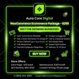 WooCommerce Web Package