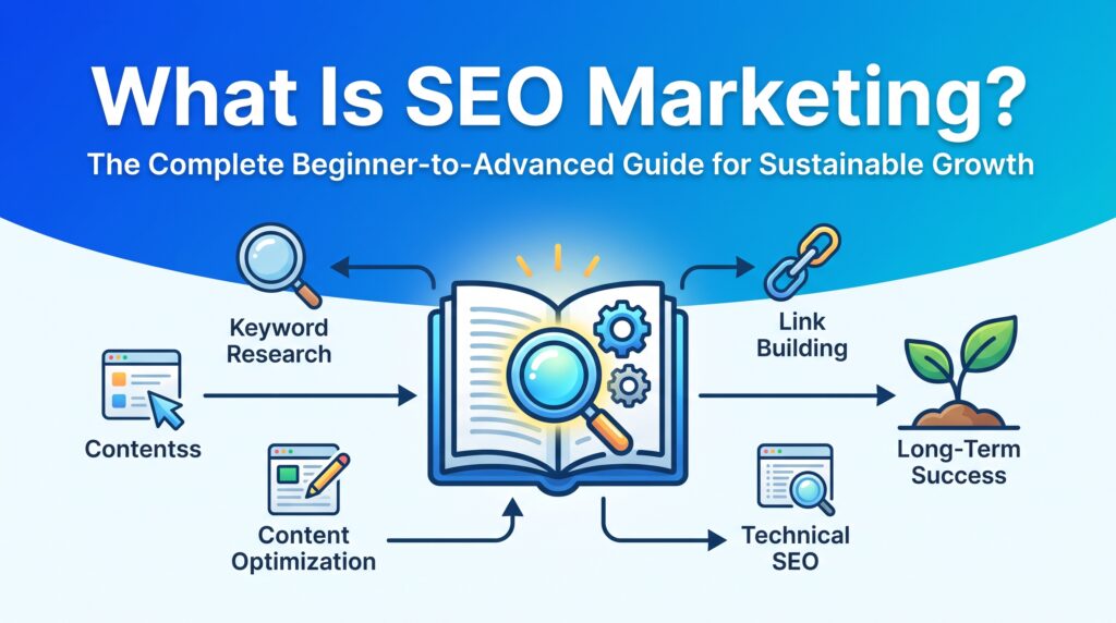 What Is SEO Marketing? The Complete Beginner-to-Advanced Guide for Sustainable Growth