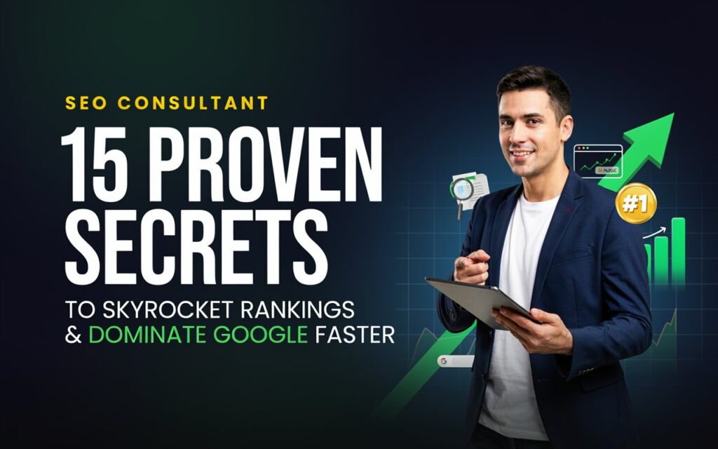SEO Consultant: 15 Proven Secrets to Skyrocket Rankings and Dominate Google Faster