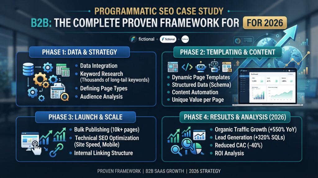 Programmatic SEO Case Study B2B: The Complete Proven Framework for 2026