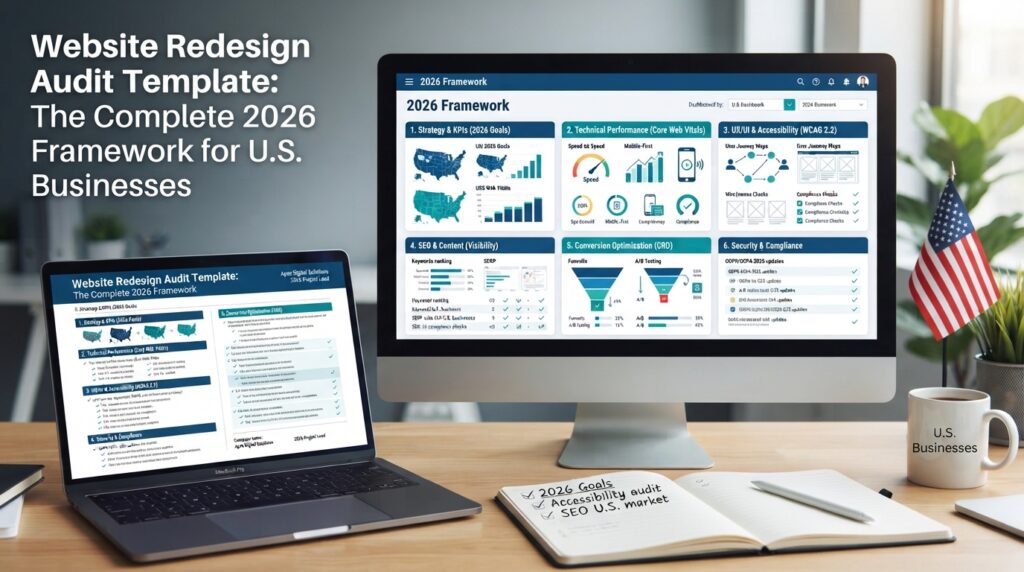 Website Redesign Audit Template: The Complete 2026 Framework for U.S. Businesses